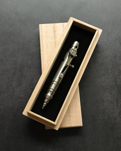 Hidetoshi Nakayama “Short Bolt-Action Pen” — A Fusion of Precision Engineering and Artistic Soul