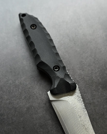 Ultra-Rare｜Lake Biwa Exhibition Model｜Kiku Matsuda “Aki Kaze”｜SPG2 Laminated Outdoor Fixed Blade｜G10 black Handle