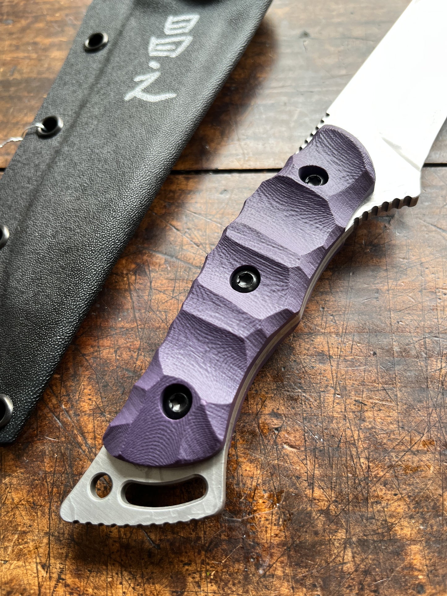 Rare Kiku Knives Fish Neo – Kikuo Matsuda & Masayuki Matsuda SPG-2 San Mai Custom Fixed Blade Knife