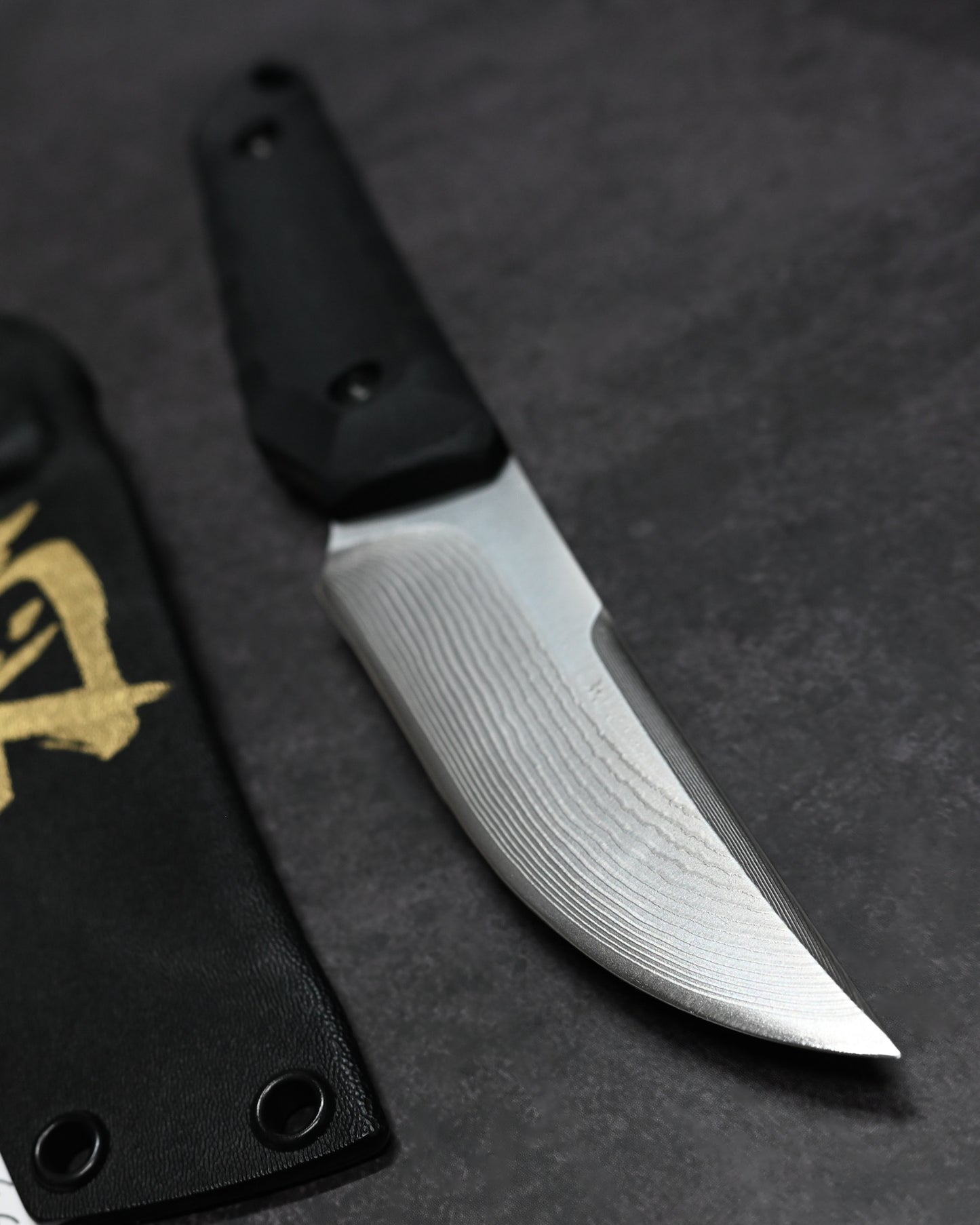 Kikuknives Kiku Matsuda Custom Knife “Azami” Outdoor Knife – SPG-2 Steel