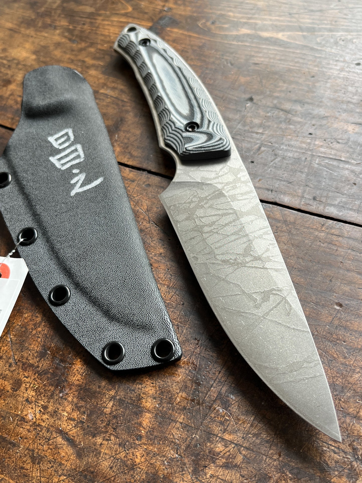 Kiku Knives Sabahee – Kikuo Matsuda & Masayuki Matsuda 14C28N Custom Fixed Blade Knife