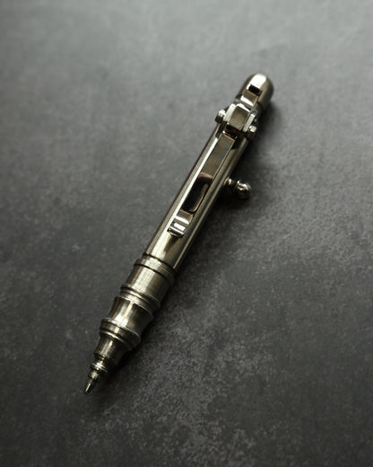 Hidetoshi Nakayama “Short Bolt-Action Pen” — A Fusion of Precision Engineering and Artistic Soul