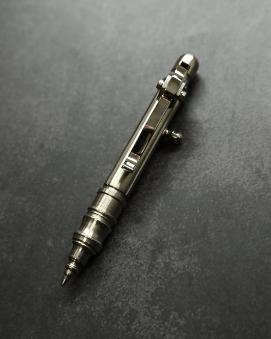 Hidetoshi Nakayama “Short Bolt-Action Pen” — A Fusion of Precision Engineering and Artistic Soul