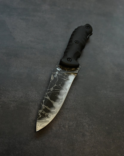 Kiku Matsuda “Police L”｜OU-31 Tool Steel × Black G10 Handle｜Handmade in Japan