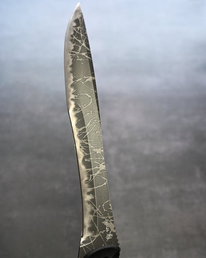 松田菊男作「銀龍」 OU-31鋼材・G10ハンドル 極めて希少・極厚ブレード仕様