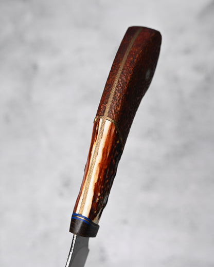 Japan Made Yoshio Sugiyama Handmade VG10 Chef Knife｜Deer Antler & Rosewood Handle