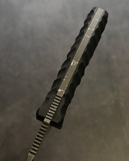 Kobe Exhibition Limited Extremely Rare Extra Thick Kiku Knives Kikuo Matsuda Stout Spear OU31 Steel Black G10