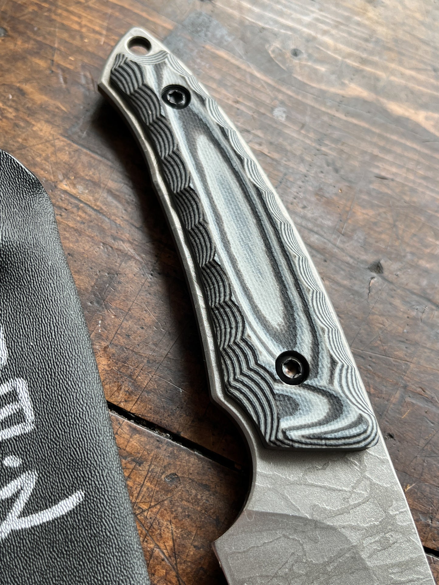 Kiku Knives Sabahee – Kikuo Matsuda & Masayuki Matsuda 14C28N Custom Fixed Blade Knife