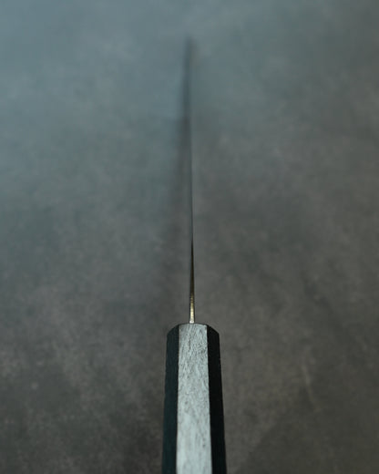 Kanetaka Limited Gyuto 363mm – VG10 Damascus-Clad Steel / Mirror Finish / Handcrafted by Artisan