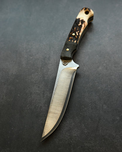 Wtopia L-BBQ アウトドアナイフ｜STRIX積層鋼｜関市ナイフショー限定｜日本製ハンドメイド