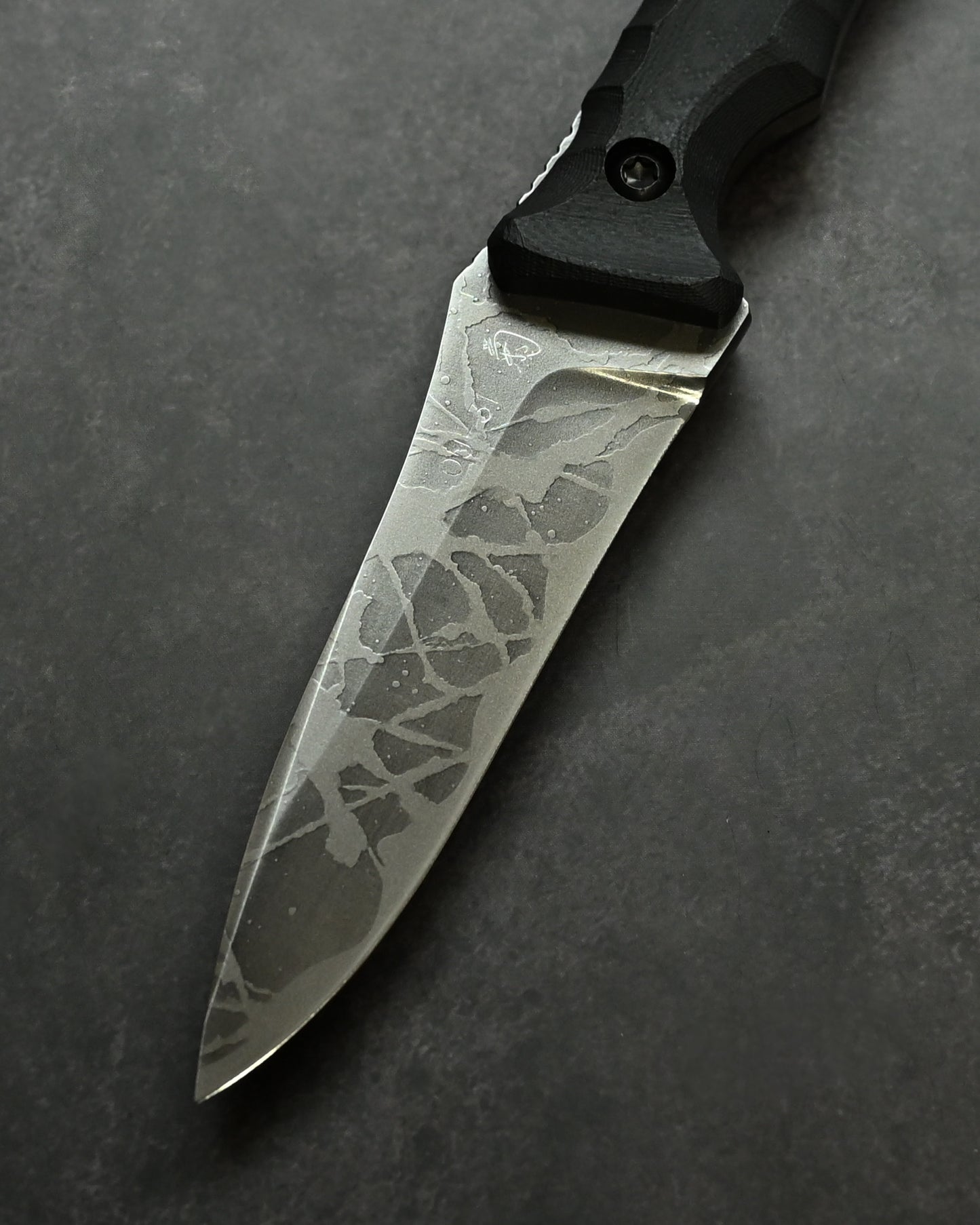 Kiku Matsuda Kikuknives Kofuu Satin Finish Outdoor Fixed Blade  Handcrafted in Japan