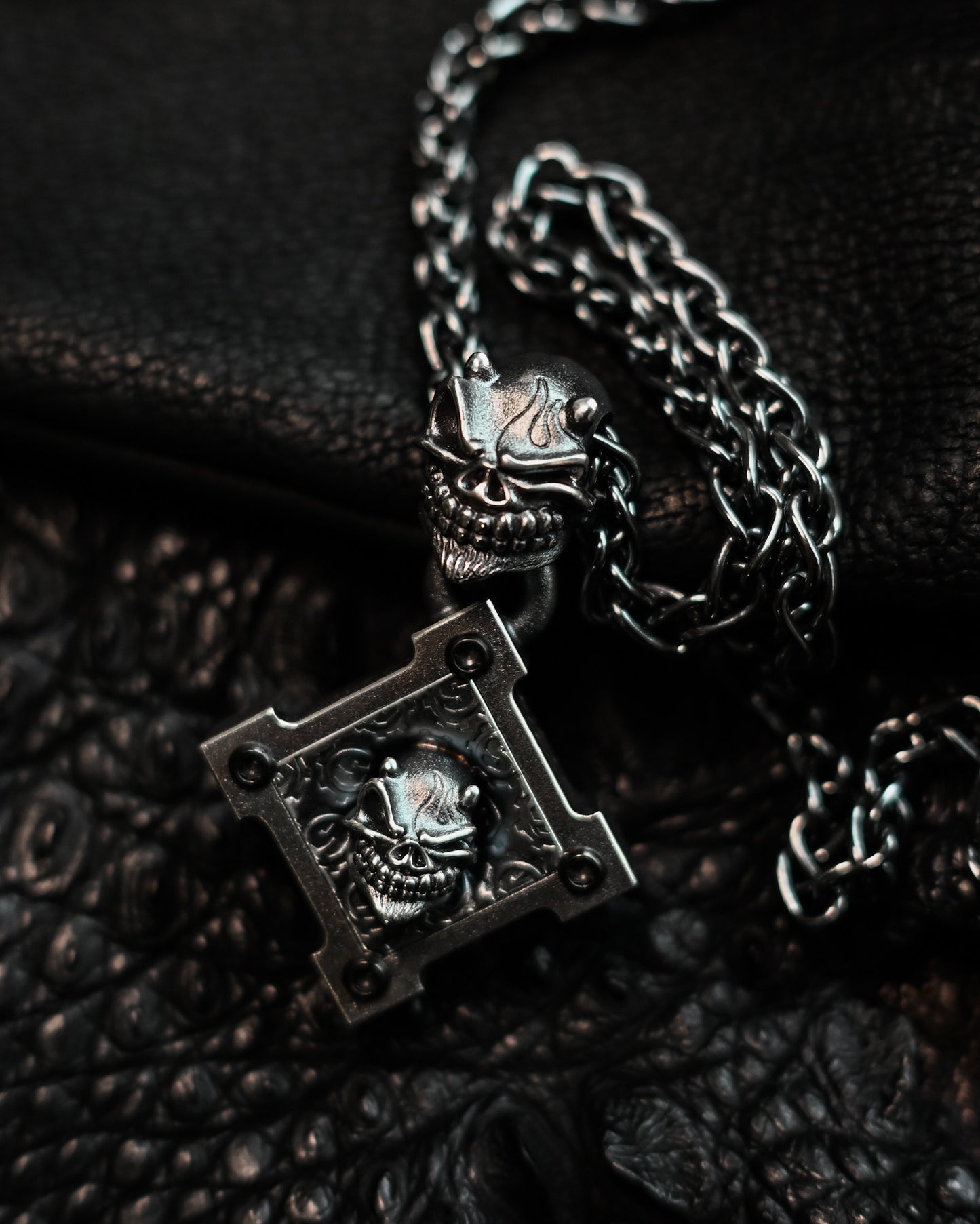 Rare Tokyo Show Exclusive Steel Flame × Starlingear Devil Slickster Killbox Pendant – Signed Edition