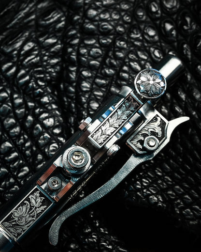 One-Off アーティスト彫刻 EDCペン 尋木作｜中山英俊 × TacticalGeek コラボレーションモデル