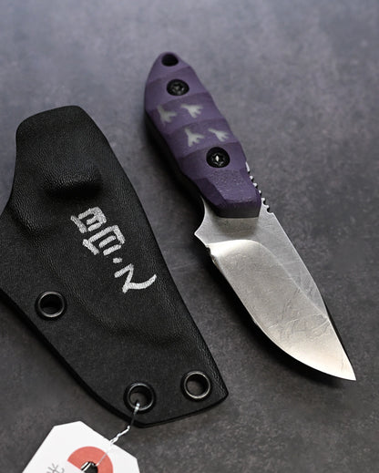 [Ginza Exhibition Limited Edition] Kiku Knives Masayuki Matsuda Enaga Satin Finish  Glow-in-the-Dark Accents