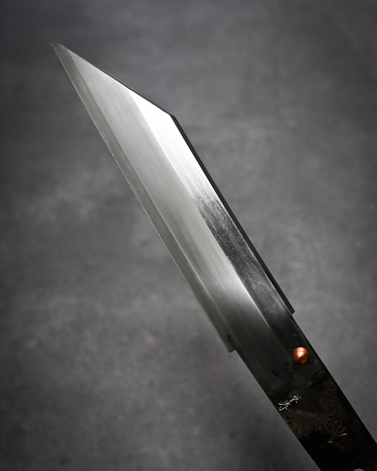 Yukio Nibu – One-Off Custom Knife R8-12 Reclaimed Mantetsu Sword Fragment (1940)