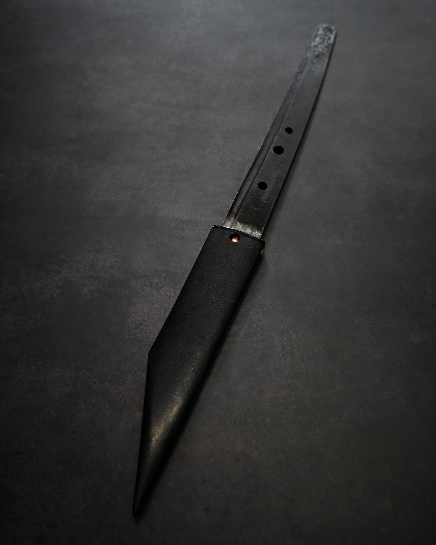 Yukio Nibu One-Off Custom Knife R8-15 – Reclaimed Kamakura-Period Tachi Fragment