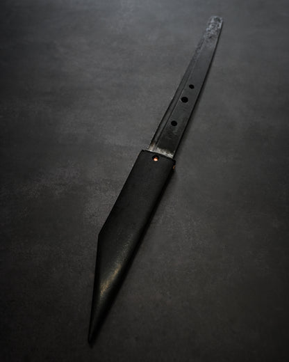 Yukio Nibu One-Off Custom Knife R8-15 – Reclaimed Kamakura-Period Tachi Fragment