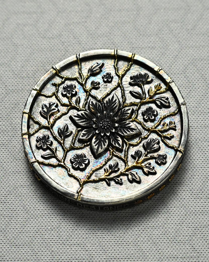 Eternal Bloom | Jason’s Limited EDC Worry Coin (10 Pieces Worldwide)