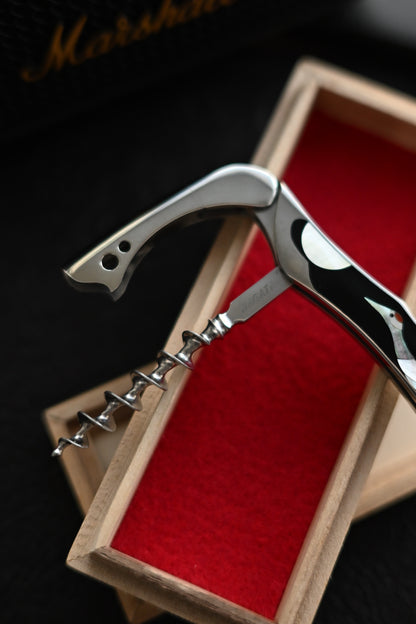 Ikuo Nagata One-Off｜Red-Crowned Crane Wine Opener Knife