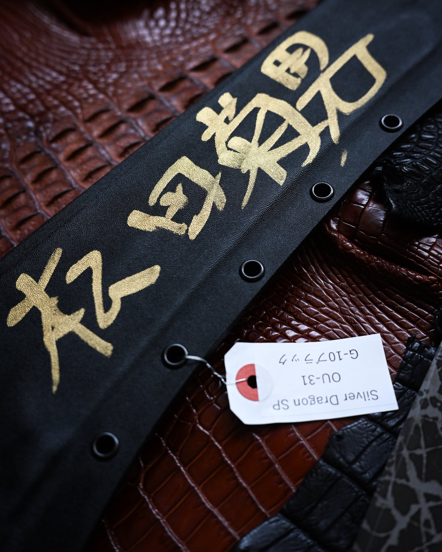 Kiku Matsuda Kikuknives Silver Dragon SP Ginza Exhibition Edition | Hand-Signed OU-31 Steel Custom Sheath Ultra-Rare Collector’s Knife