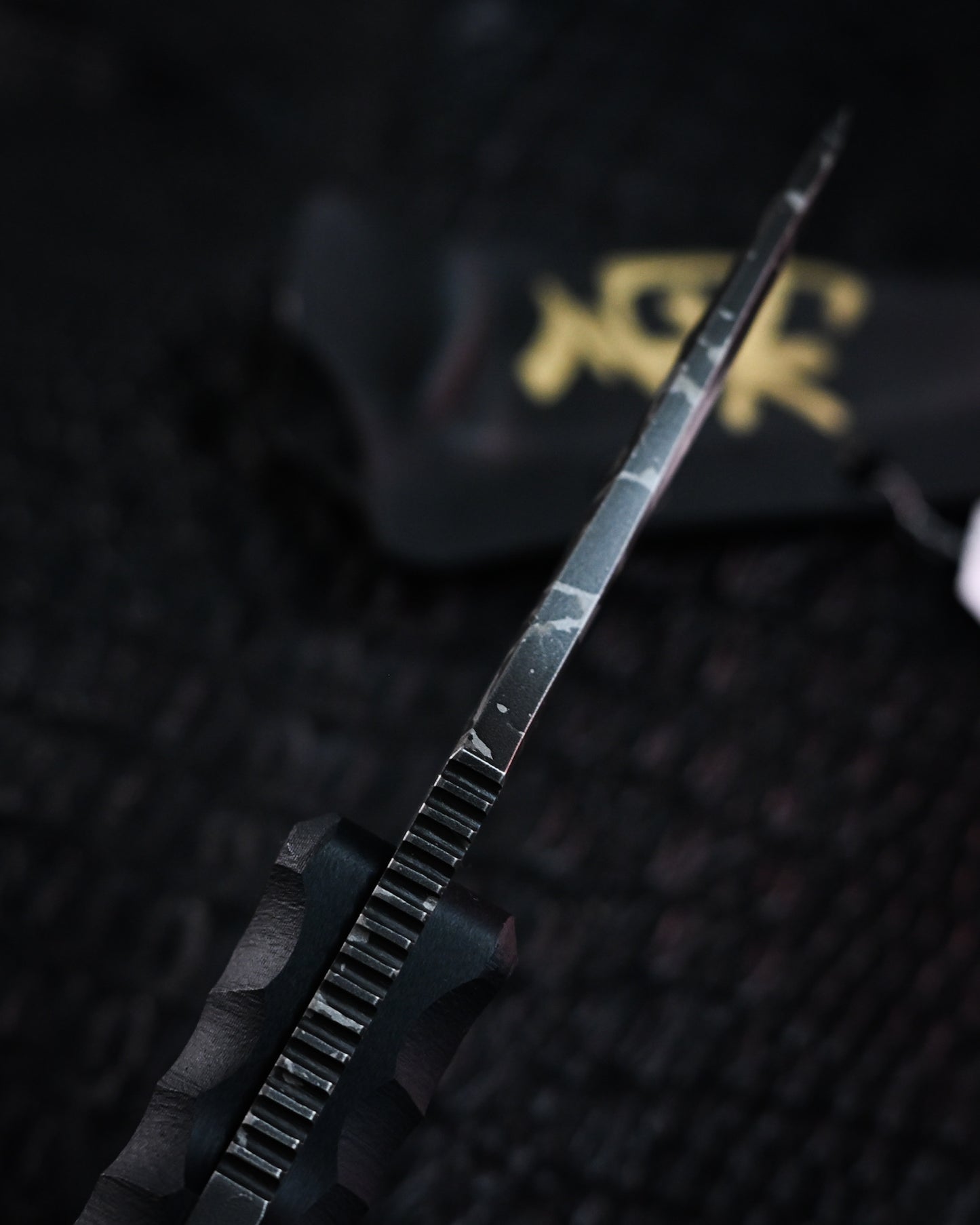 Kiku Matsuda Kikuknives Police Compact Ginza Exhibition Limited Edition｜Popular Limited Model, Hand-Signed, OU-31 Steel, Custom Sheath, Ultra-Rare Collector’s Item