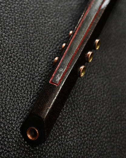 Recommended Artist Yukio Nibu One-Off Custom Knife No. R7-24 Reclaimed Japanese Sword Fragment