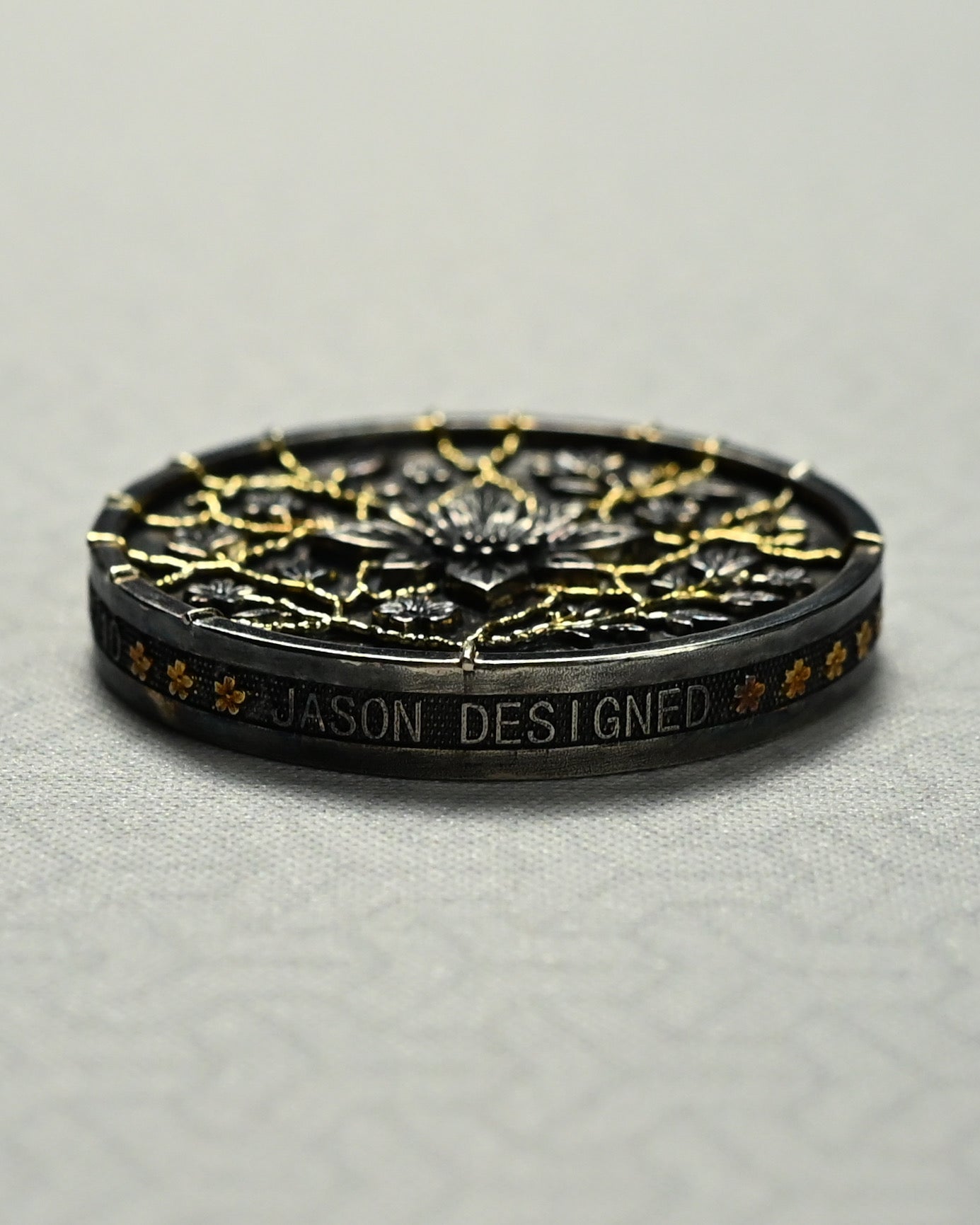 Eternal Bloom | Jason’s Limited EDC Worry Coin (10 Pieces Worldwide)