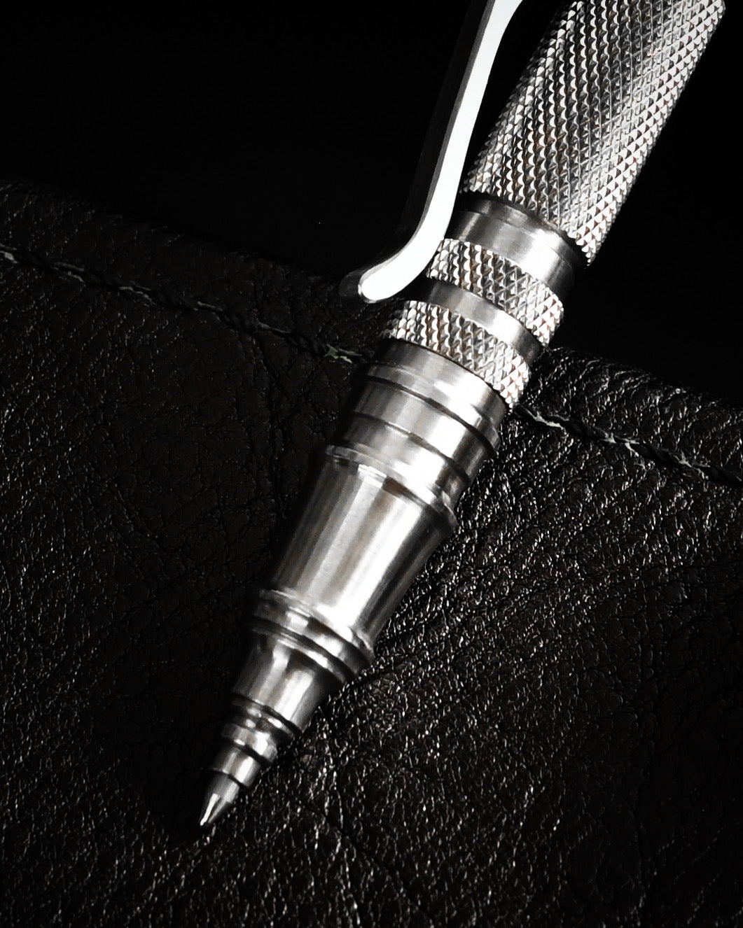 Hidetoshi Nakayama Mini  Stainless Steel Click Pen S  Handmade Mechanical Pen