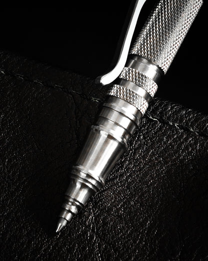 Hidetoshi Nakayama Mini  Stainless Steel Click Pen S  Handmade Mechanical Pen