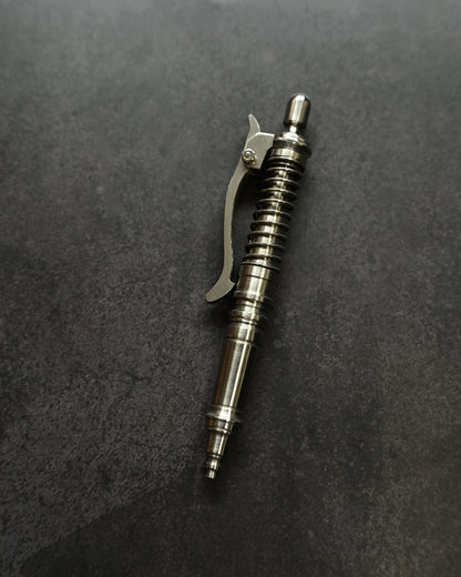 Hidetoshi Nakayama Clip-Lock Pen – Hidden Bolt-Action Short Model