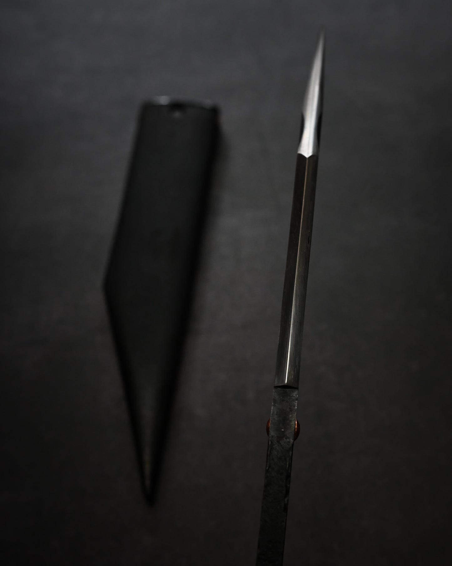 Yukio Nibu One-Off Custom Knife R8-15 – Reclaimed Kamakura-Period Tachi Fragment