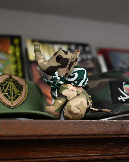 Sunizumi Shoten × Kotobukidou Camo Elephant Custom Mascot Charm