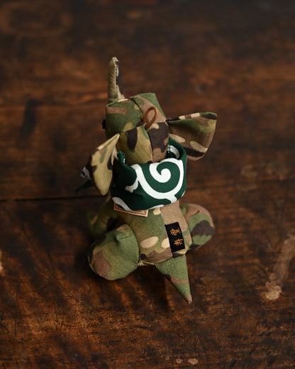 Sunizumi Shoten × Kotobukidou Camo Elephant Custom Mascot Charm