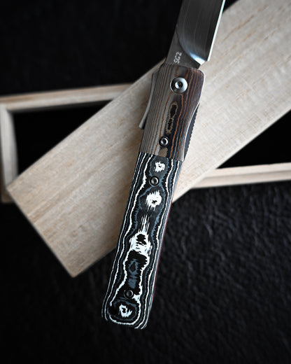haoworks Eirou Atsumori Custom Folding Knife