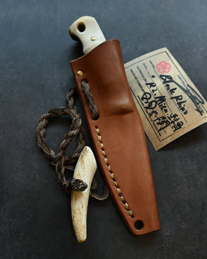 Wtopia BLACK RHINO アウトドアナイフ｜R2積層鋼｜関市ナイフショー限定｜日本製ハンドメイド