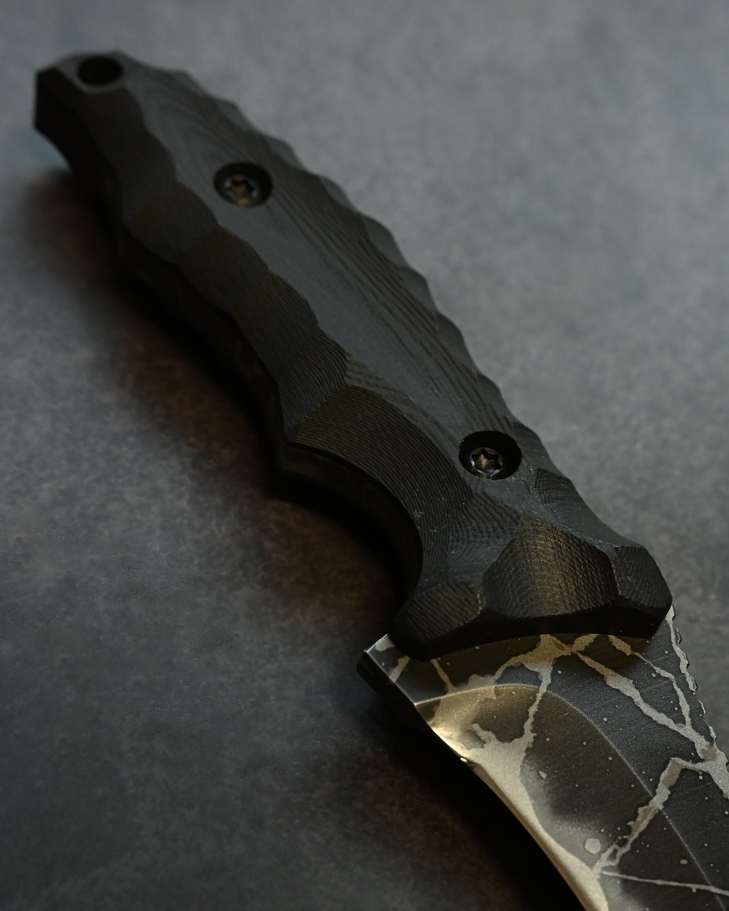 Extremely Rare｜Lake Biwa Exhibition Edition｜Kiku Matsuda “Cyclone”｜OU-31 Outdoor Fixed Blade｜G10 Handle