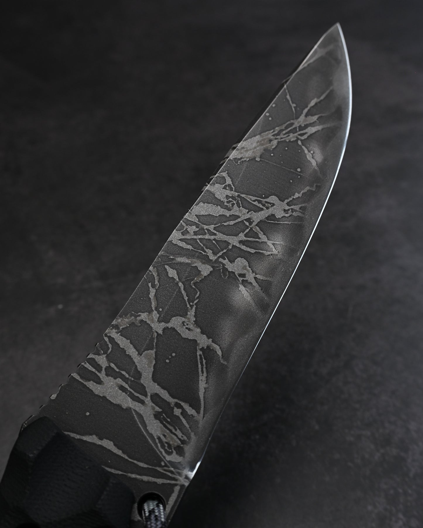 KIKUKNIVES AOKITAKAZE Rare Ginza Exhibition Edition – OU-31 Steel, Black G10 Handle, Personally Signed