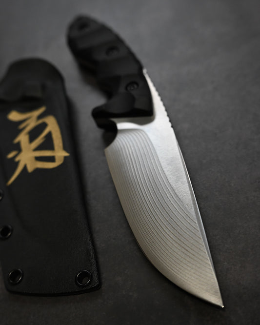 Kobe Exhibition Limited Extremely Rare Kiku Knives Kikuo Matsuda Hashinaukamuy SPG2 Steel Black G10