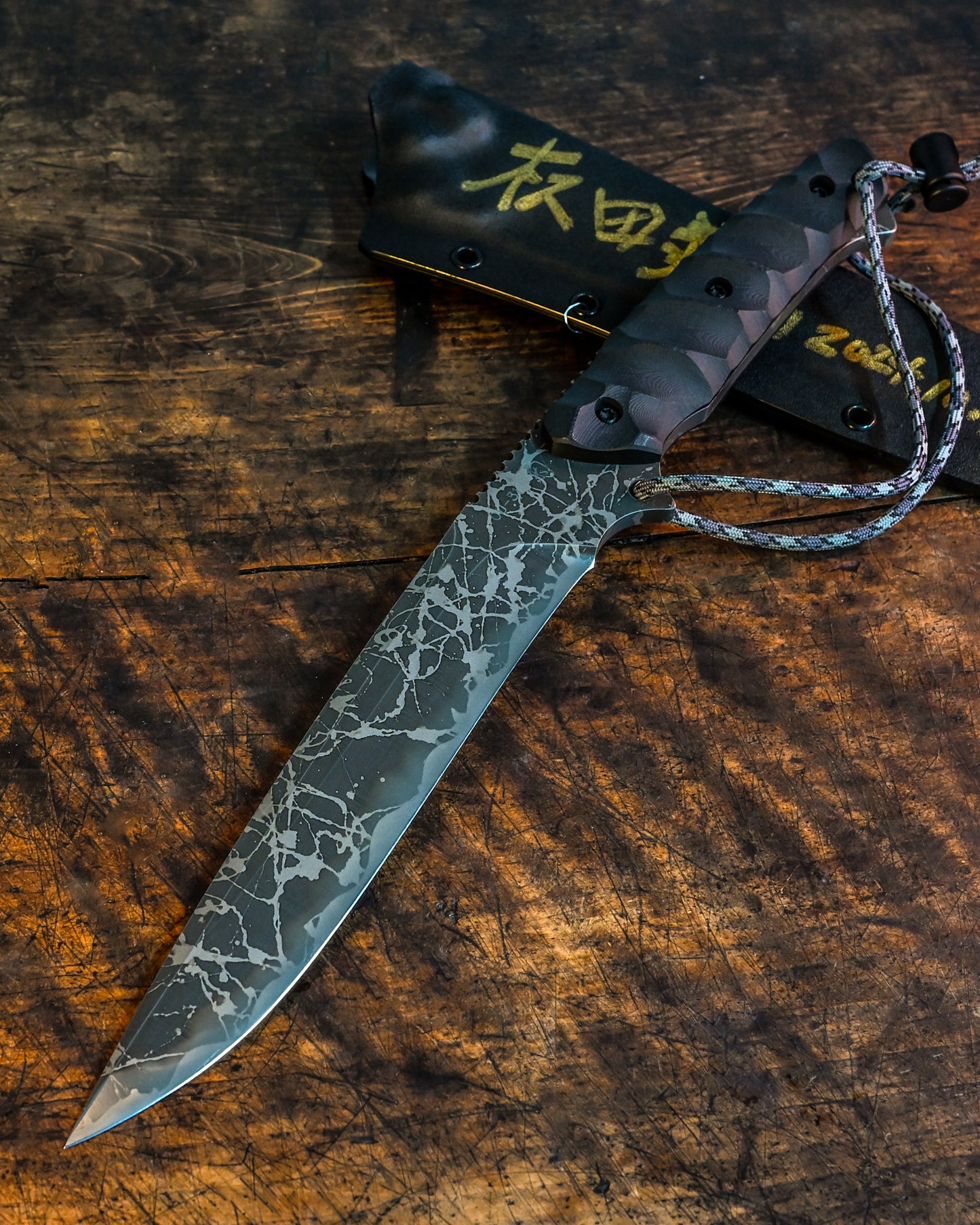 Kiku Knives YoroiRyu - Exclusive Masterpiece by Kikuo Matsuda, Showcased at Seki City Exhibition