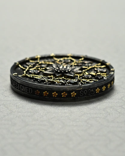 Eternal Bloom | Jason’s Limited EDC Worry Coin (10 Pieces Worldwide)