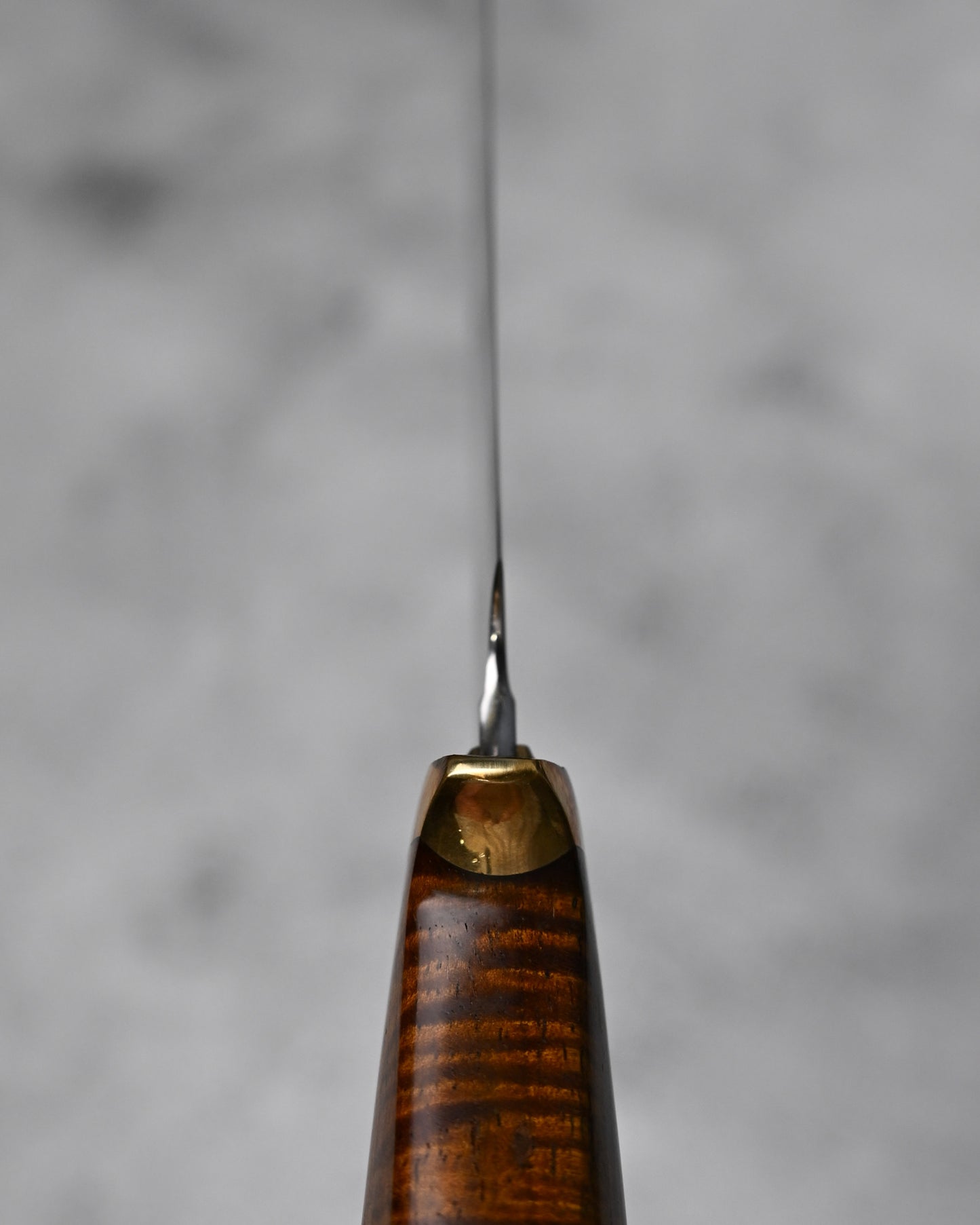 Japan Made Hiroshi Saito Handmade Gin3 Outdoor Knife｜Snakewood Handle｜Vegetable-Tanned Leather Sheath