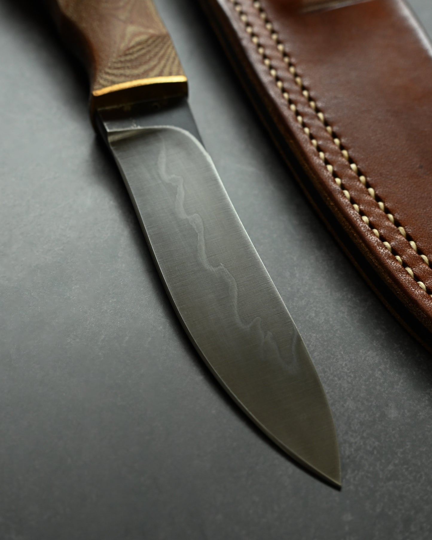 Wtopia Arawashi WP2 Straight Knife Japanese Made  Westinghouse Micarta