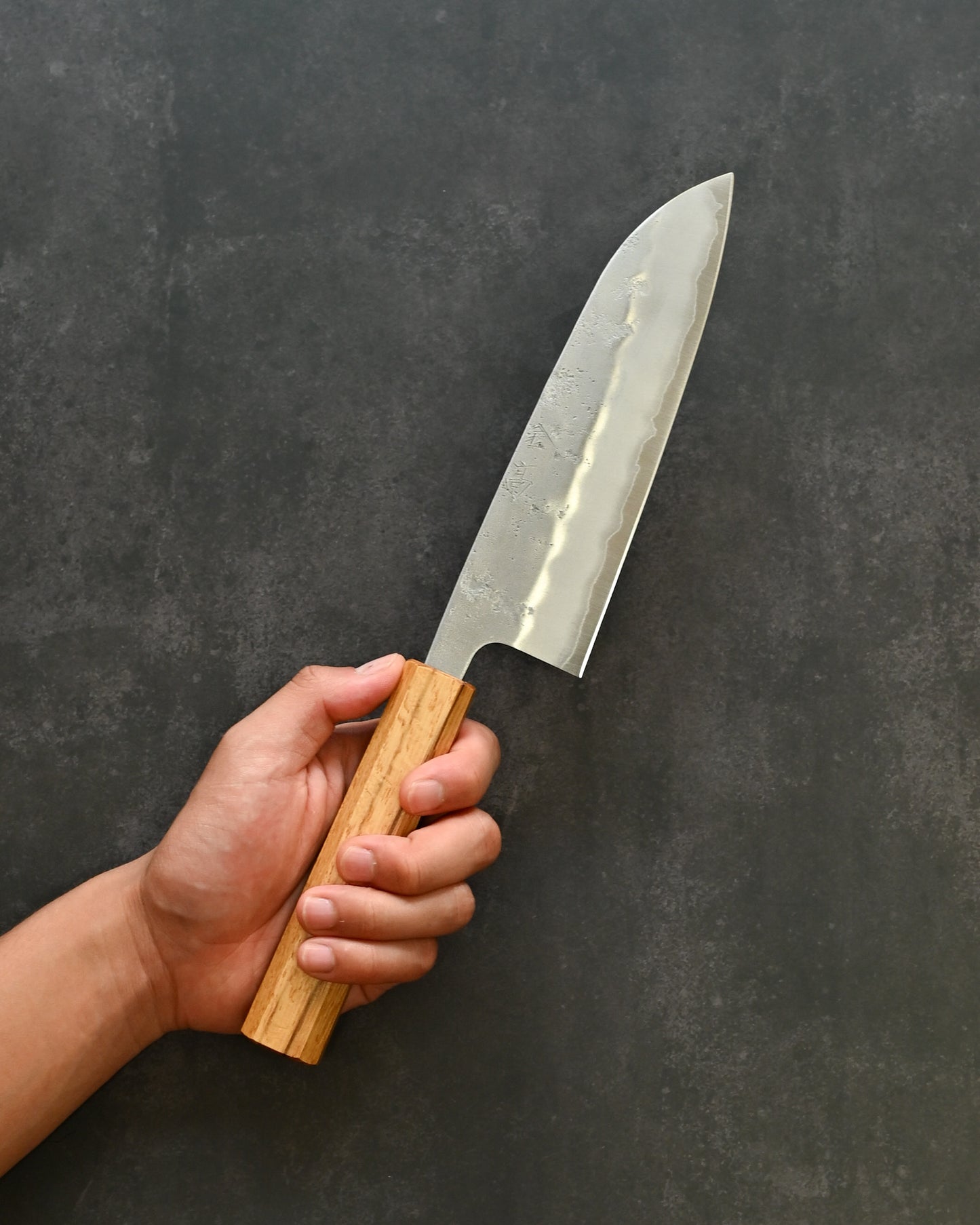 Kanetaka Limited Santoku 313mm – Ginsan (Silver #3 Steel) / Hand-Forged by Master Artisan