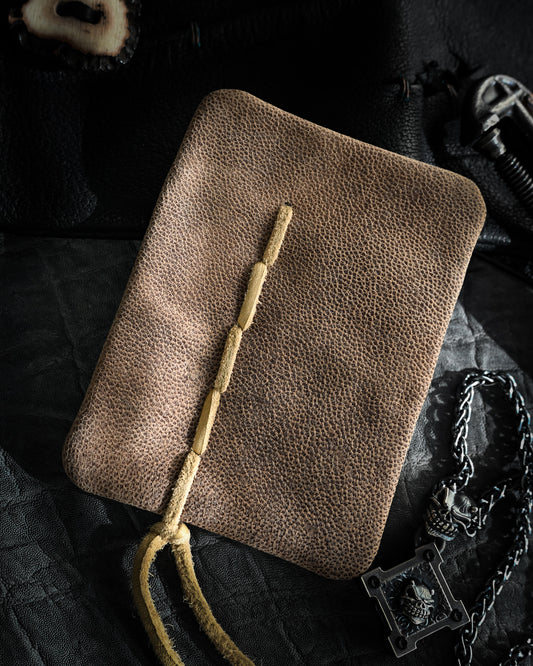 Made in Japan Wtopia × Etsurin Handmade Custom 2-in-1 Knife / Tool Storage Pouch – Camel Leather
