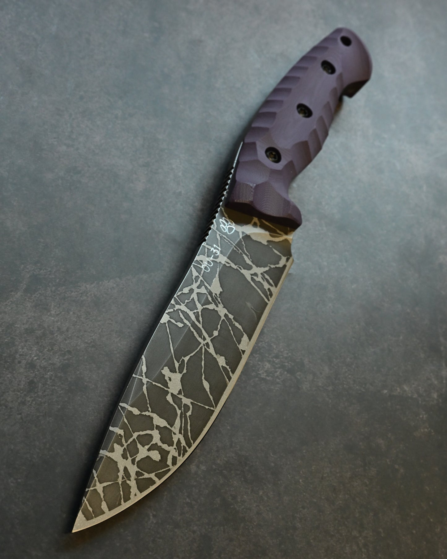 Extremely Rare｜Lake Biwa Show Edition｜Masayuki Matsuda “Nokaze”｜OU-31 Outdoor Fixed Blade｜G10 Handle｜Handmade in Japan