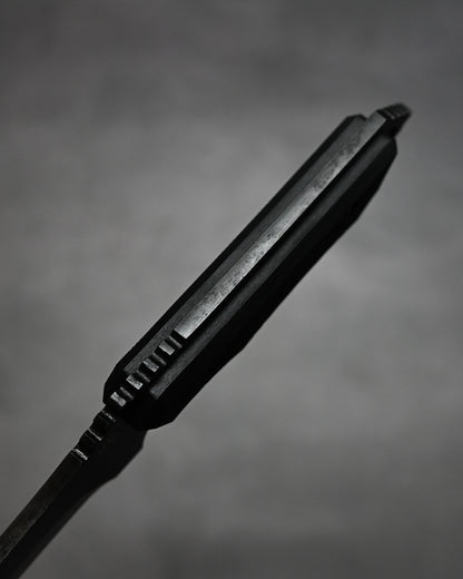 Black-One 日本製 固定刃ナイフ 松田菊男（松田昌之）作｜青紙スーパー鋼｜G10 ブラック