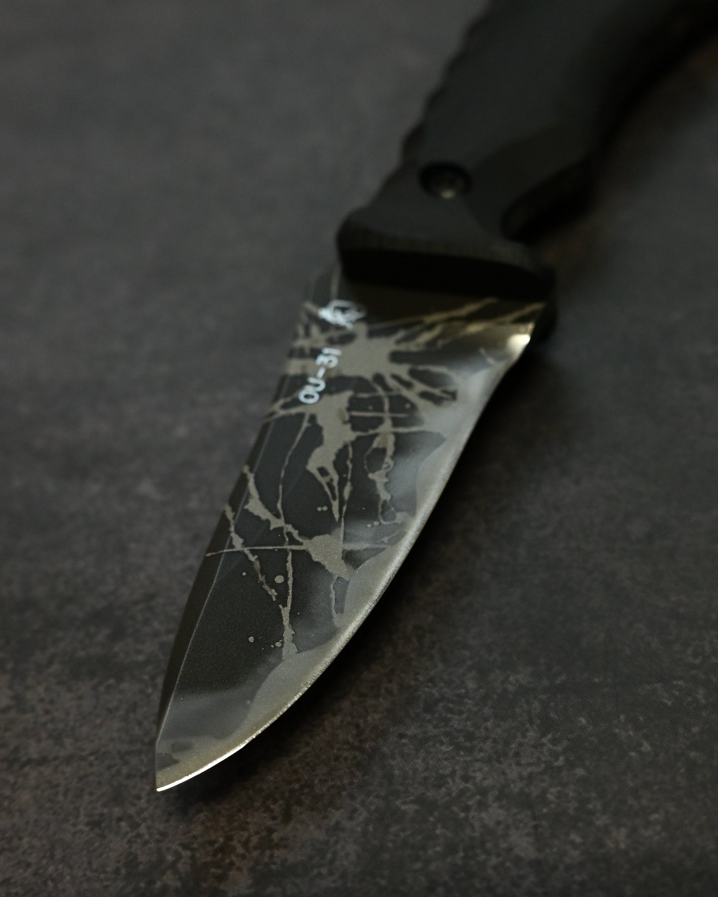 Limited Edition｜Kiku Matsuda “Southern Cross”｜OU-31 Outdoor Fixed Blade｜Black G10 Handle｜Handmade in Japan