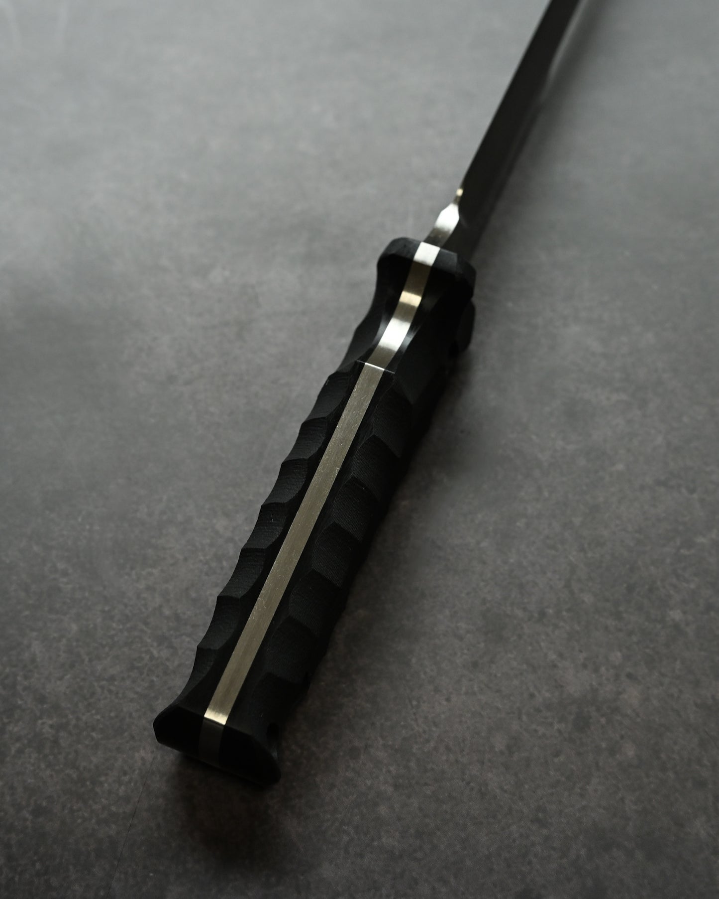 Kikuknives Matatabi | SPG2 Laminated Steel × G-10 Black Handle | Kiku Matsuda Custom Knife