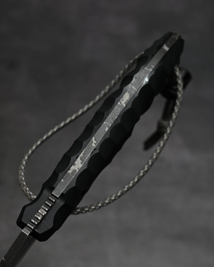 Kikuknives Kiku Matsuda Custom Knife
“Bastard Blade Racing” Outdoor Knife – OU-31 Steel