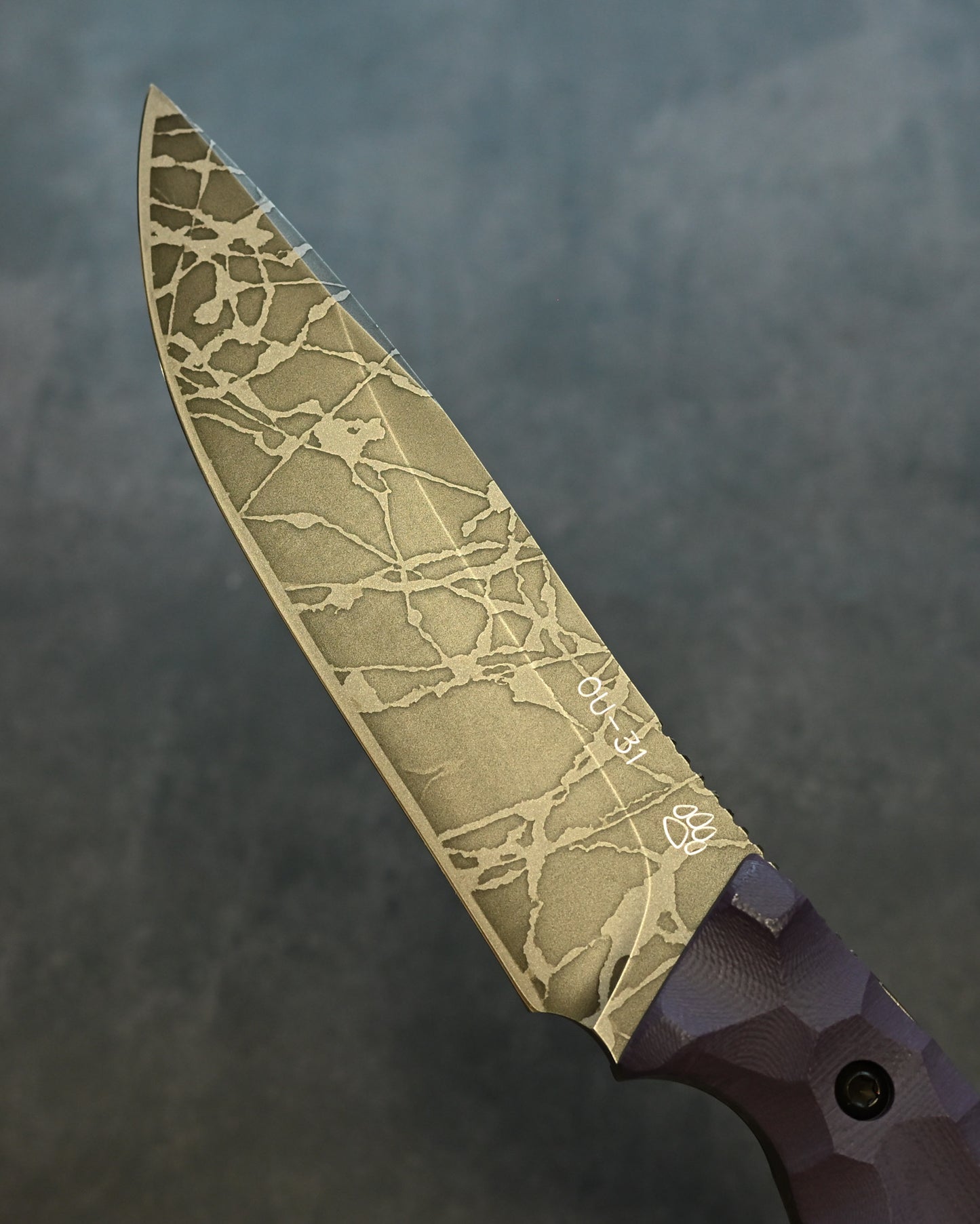 Extremely Rare｜Lake Biwa Show Edition｜Masayuki Matsuda “Nokaze”｜OU-31 Outdoor Fixed Blade｜G10 Handle｜Handmade in Japan